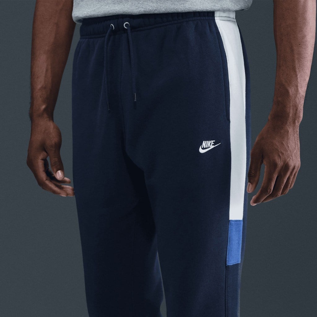 Nike HV1165-451 Club Fleece Erkek Tracksuit Takım - Mavi