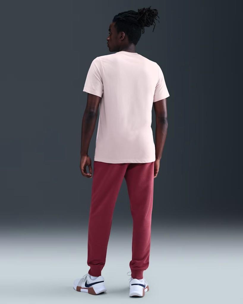 NIKE HV1788-667 Court Dri-FIT Erkek Beyaz Spor Tişört