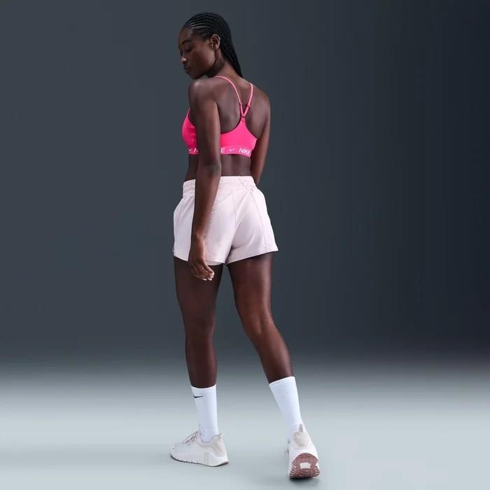 Nike Indy FD1062-666 Hafif Destekli Pedli Ayarlanabilir Kadın Spor Sütyeni - Pembe