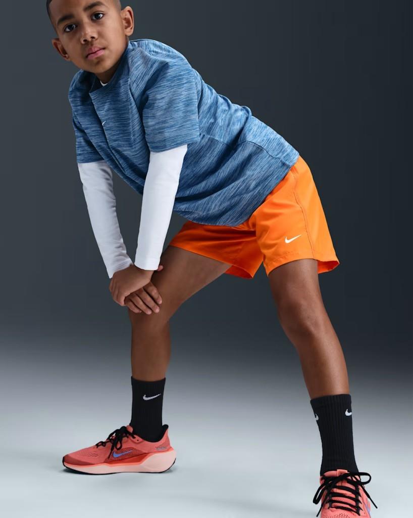 Nike Multi DX5382-873 Büyük Çocuk Dri-FIT Antrenman Şortu - Bright Ceramic