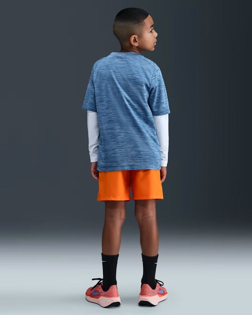 Nike Multi DX5382-873 Büyük Çocuk Dri-FIT Antrenman Şortu - Bright Ceramic
