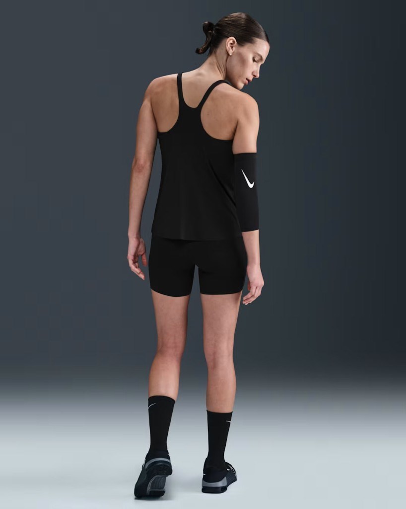 Nike One Classic IB9389-010 Dri-FIT Askılı Kadın Atleti - Siyah