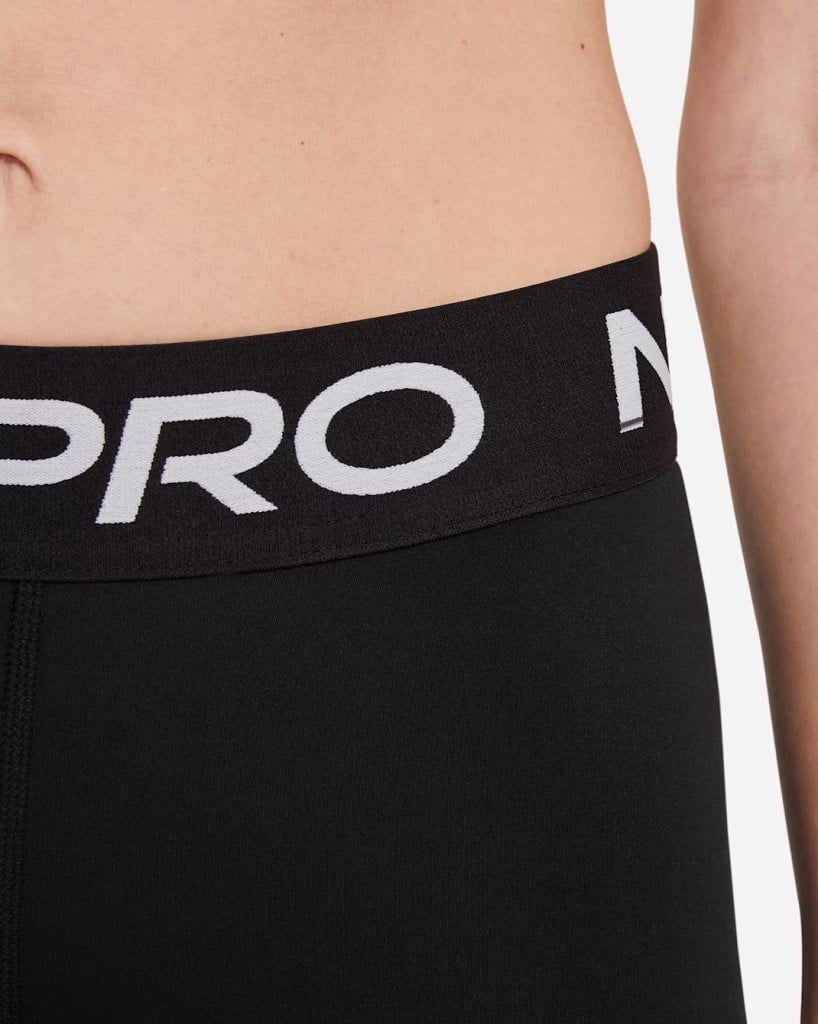 Nike Pro 365 CZ9831-010 Kadın 13cm Kısa Tayt - Siyah