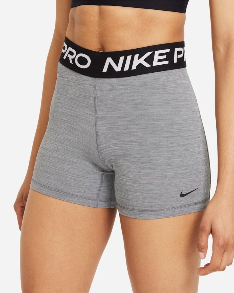 Nike Pro 365 CZ9831-084 Kadın 13cm Kısa Tayt - Smoke Grey