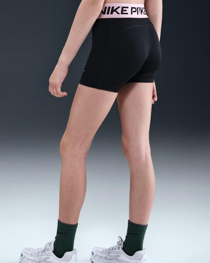 Nike Pro DA1033-018 Kız Çocuk Kısa Tayt - Siyah