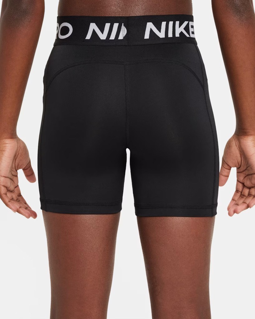 Nike Pro Dri-Fit Kız Çocuk Kısa Tayt - Siyah DA1033-010