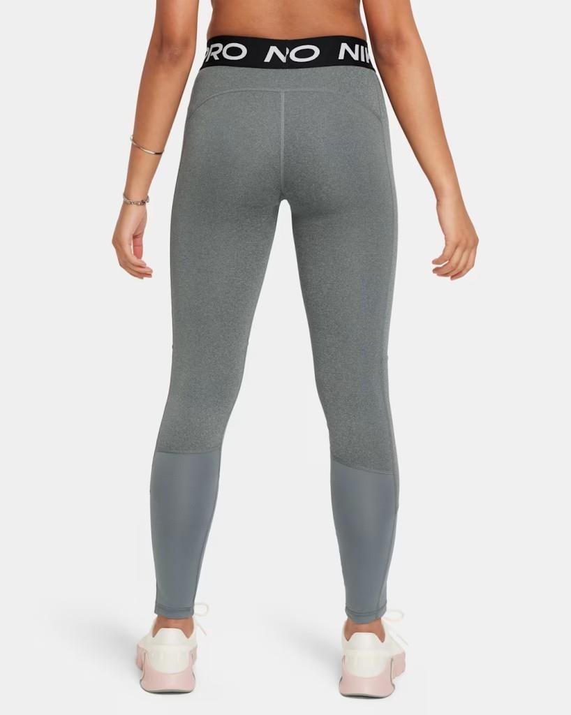 Nike Pro Dri-FIT Kız Çocuk Tayt - Füme DA1028-091