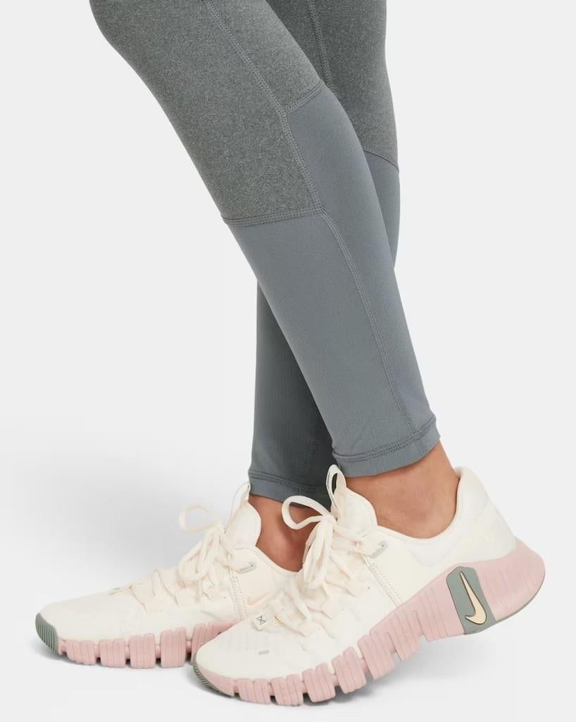 Nike Pro Dri-FIT Kız Çocuk Tayt - Füme DA1028-091
