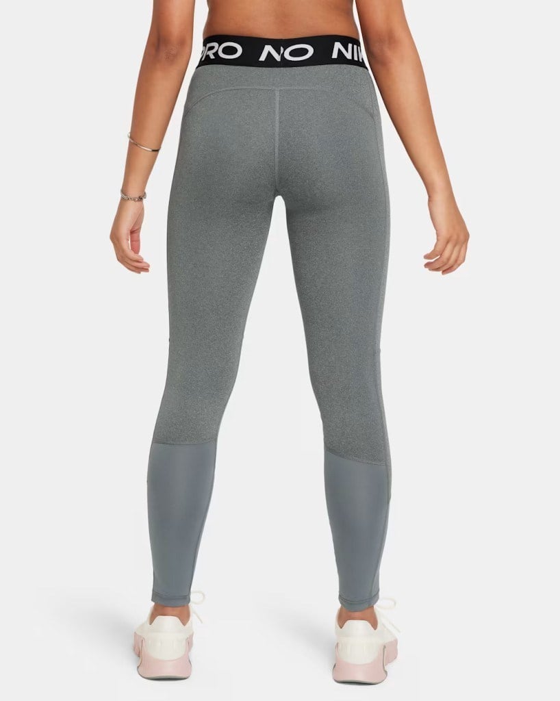 Nike Pro Dri-FIT Kız Çocuk Tayt - Füme DA1028-091