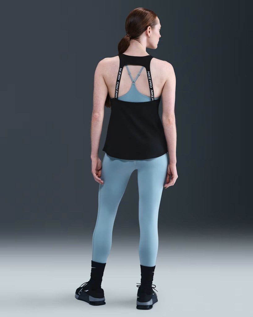 Nike Pro IB9900-010 Dri-FIT Racerback Atlet - Siyah