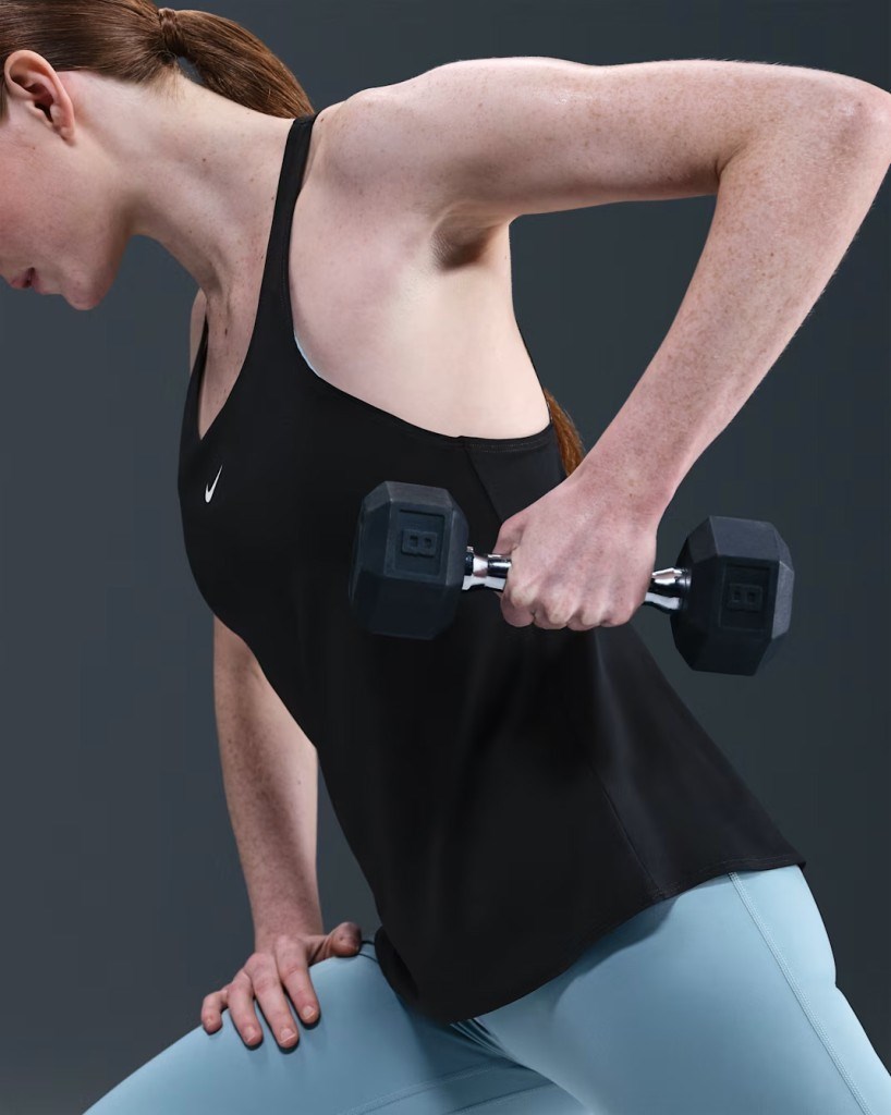 Nike Pro IB9900-010 Dri-FIT Racerback Atlet - Siyah