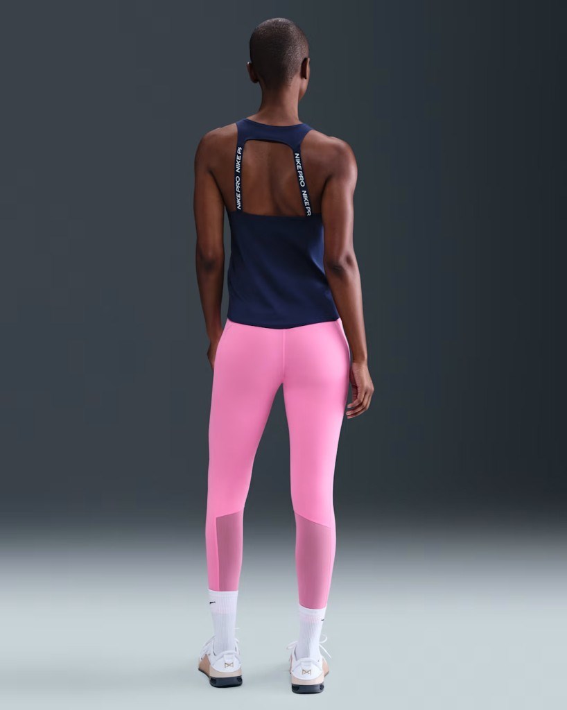 Nike Pro IB9900-410 Dri-FIT Racerback Atlet - Lacivert