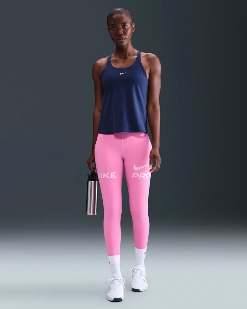 Nike Pro IB9900-410 Dri-FIT Racerback Atlet - Lacivert