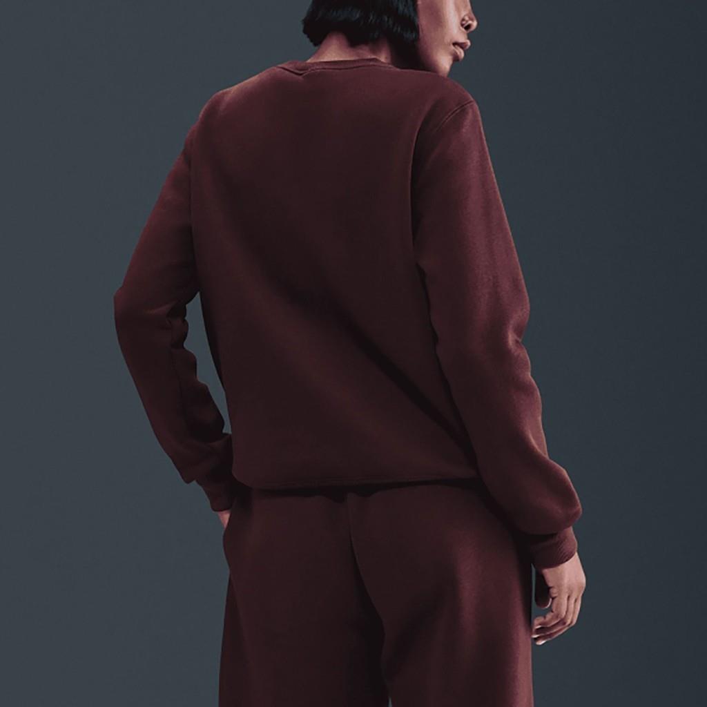 Nike Sportswear Phoenix Fleece DQ5751-652 Kadın Sweatshirt - Bordo