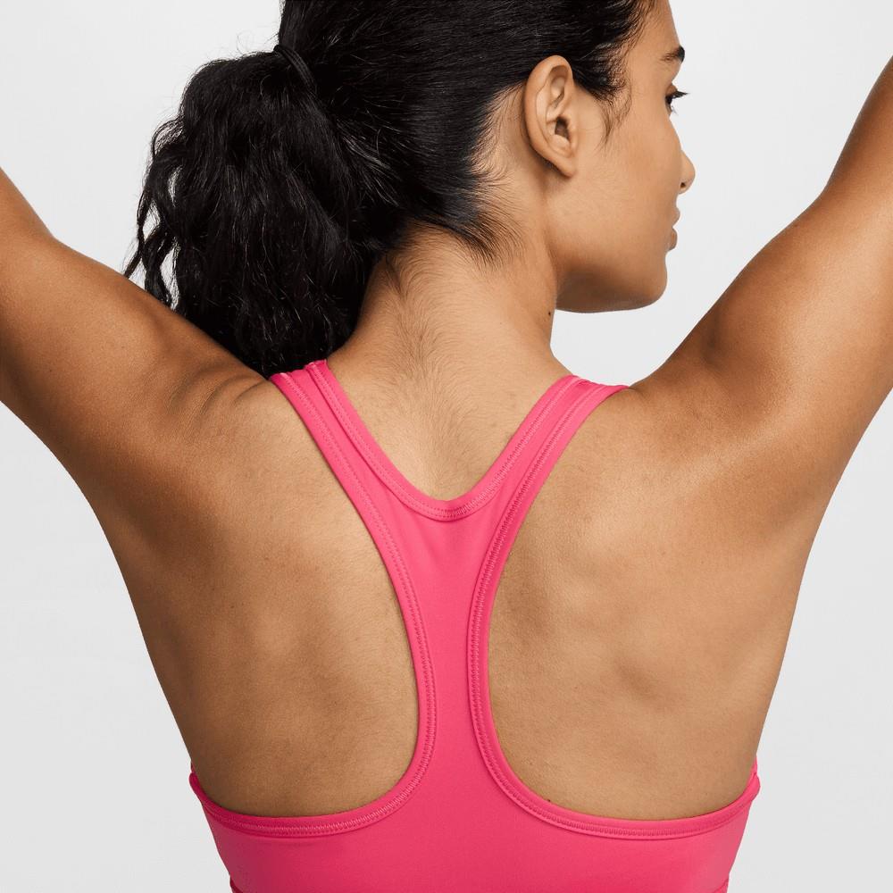 Nike Swoosh Light Support Dolgusuz Kadın Pembe Spor Sütyeni DX6817-629