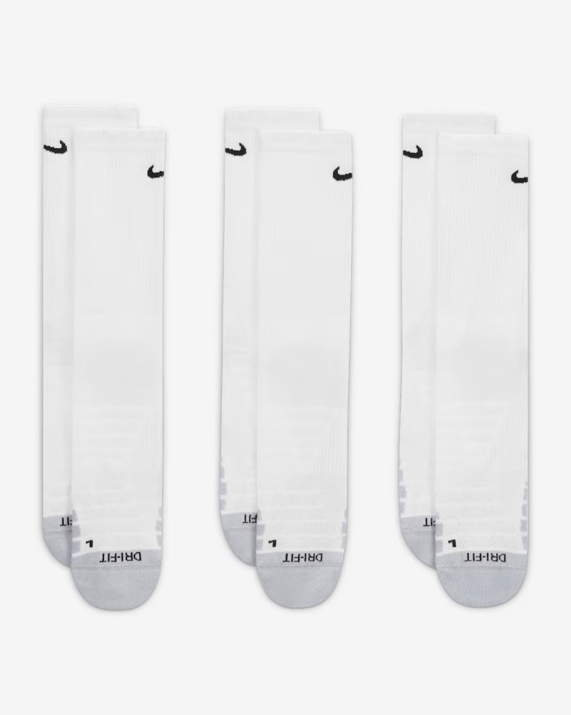Nike SX5547-100 Everyday Max Destekli Bilek Antrenman Çorapları (3 Çift)