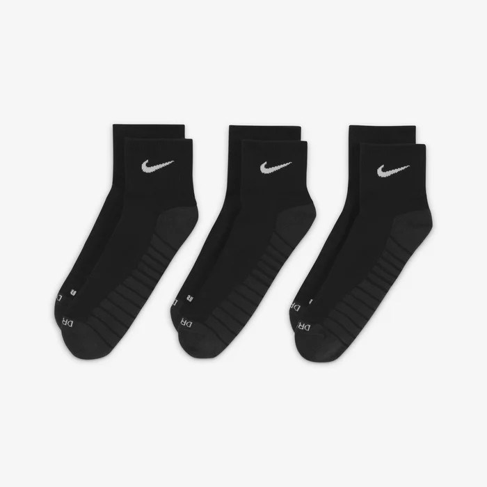 Nike SX5549-010 Everyday Max Destekli Bilek Antrenman Çorapları (3 Çift)