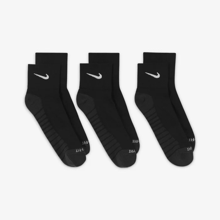 Nike SX5549-010 Everyday Max Destekli Bilek Antrenman Çorapları (3 Çift)