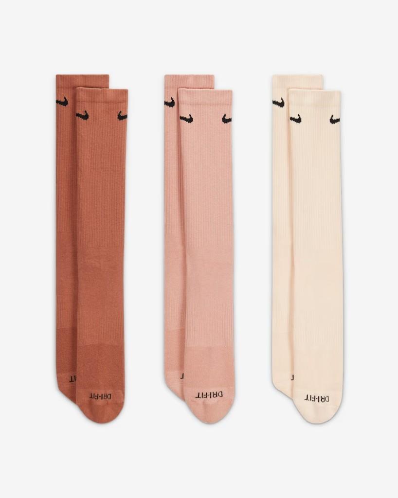 Nike SX6888-914 Everyday Plus Destekli Antrenman Crew Çorapları (3 Çift)