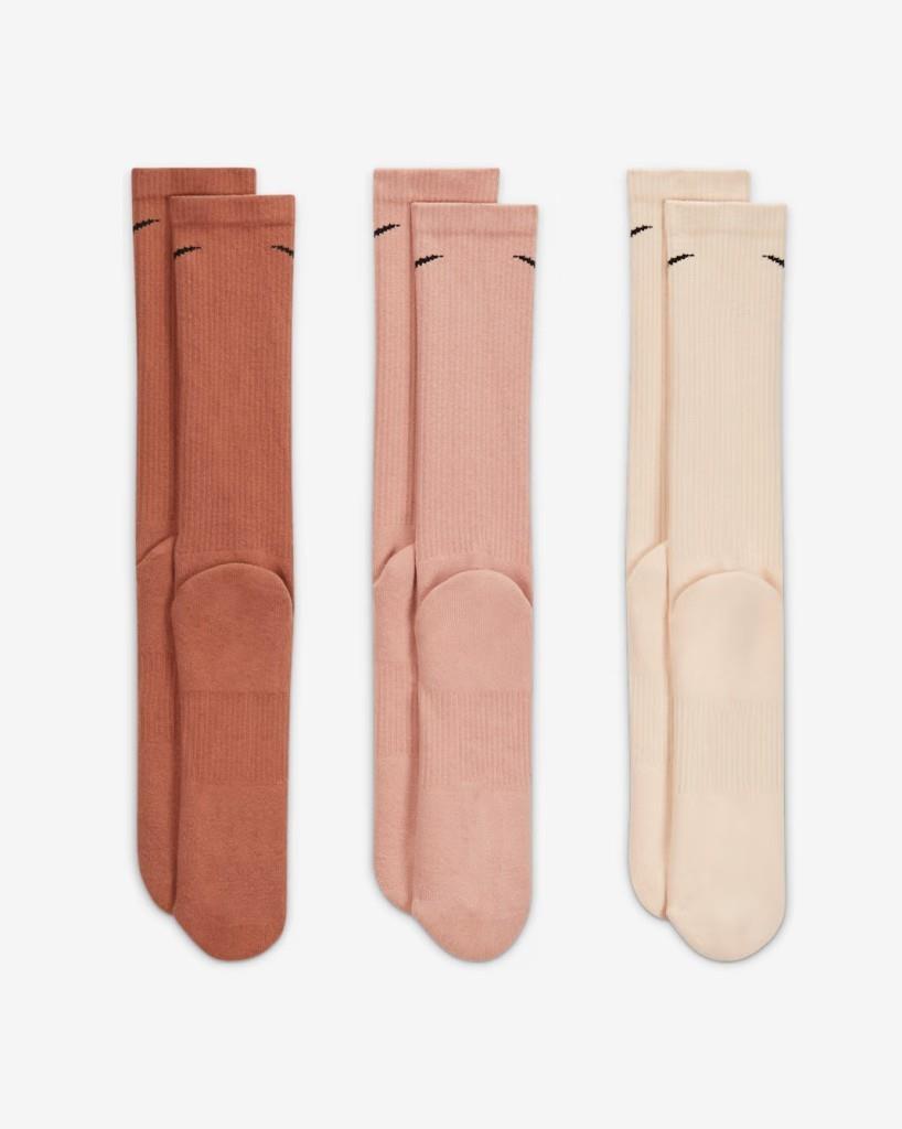 Nike SX6888-914 Everyday Plus Destekli Antrenman Crew Çorapları (3 Çift)