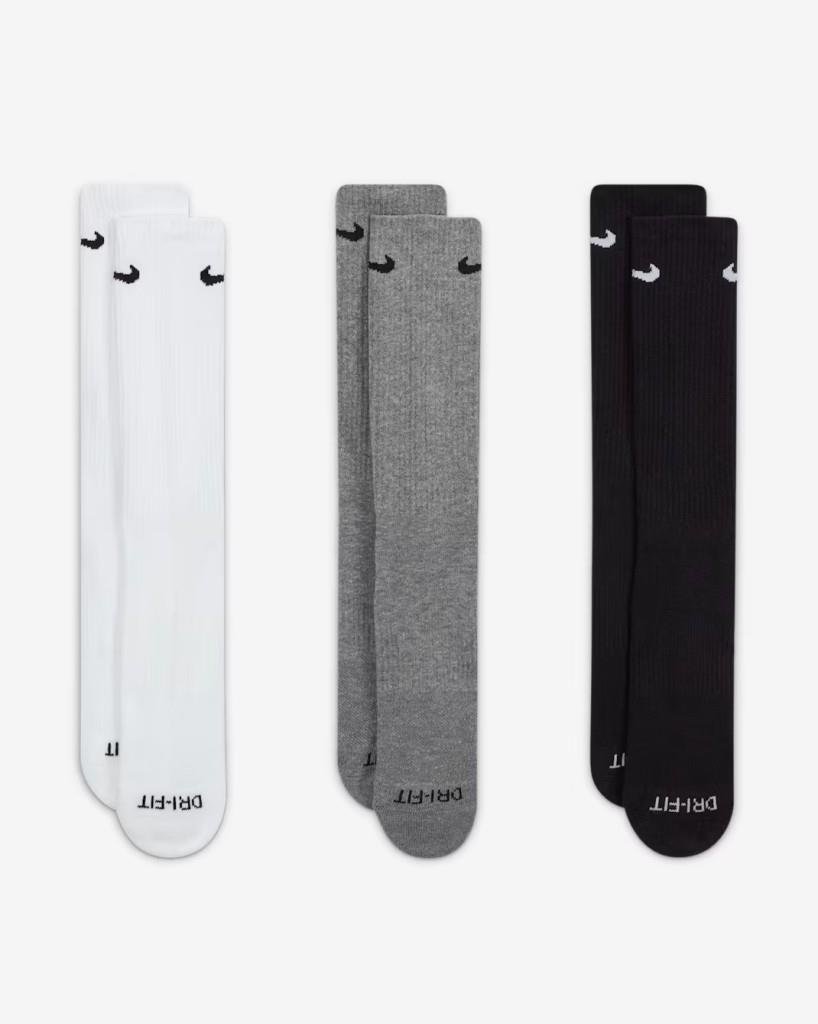 Nike SX6888-964 Everyday Plus Destekli Antrenman Crew Çorapları (3 Çift)