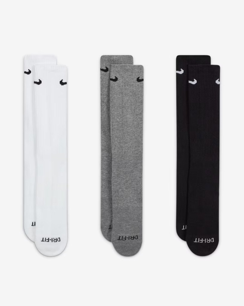 Nike SX6888-964 Everyday Plus Destekli Antrenman Crew Çorapları (3 Çift)