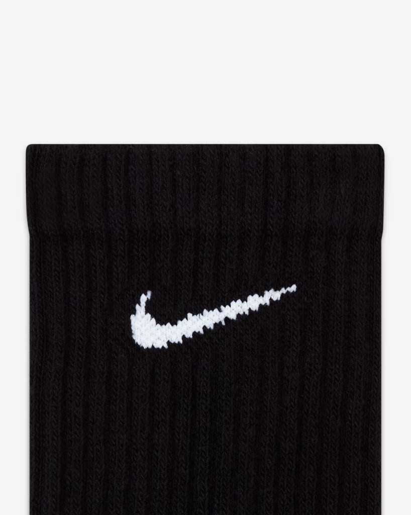 Nike SX7664-010 Everyday Cushioned Crew Antrenman Çorapları (3 Çift)