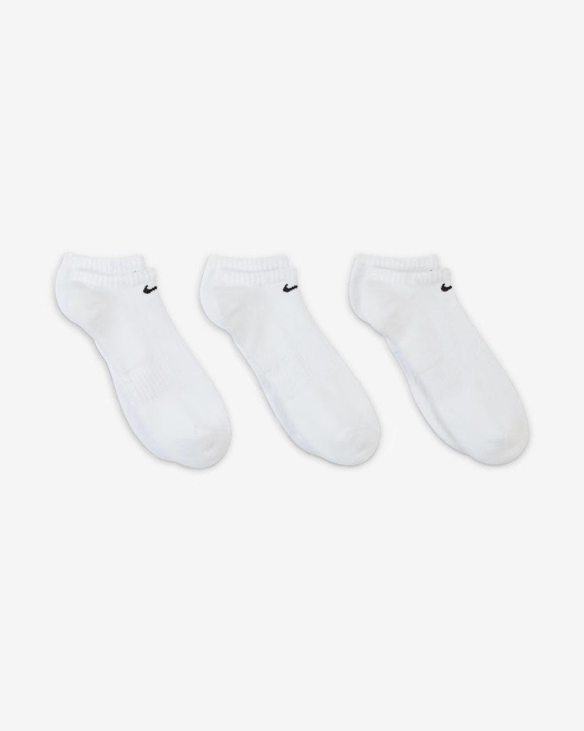 Nike SX7673-100 Everyday Cushioned No-Show Antrenman Çorapları (3 Çift)