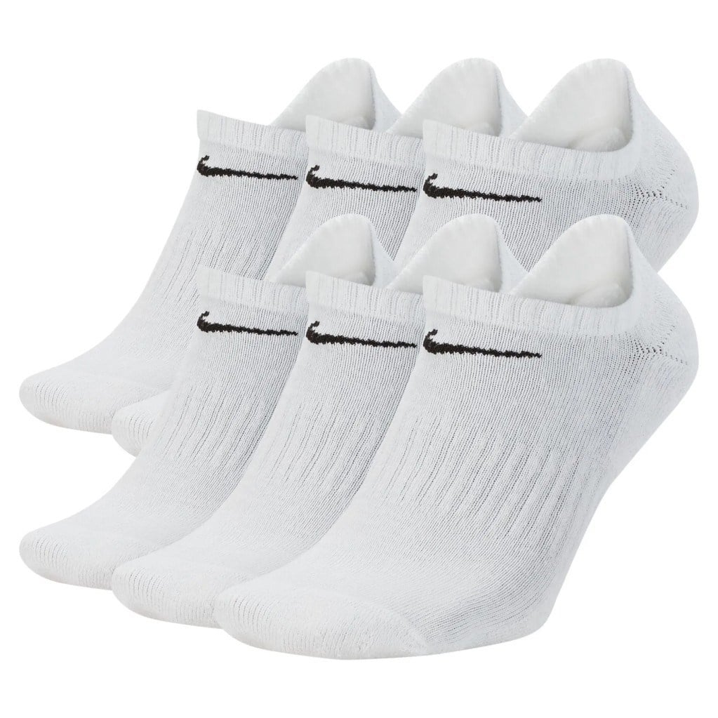 Nike SX7675-100 Everyday Cushioned 6'lı Beyaz Çorap