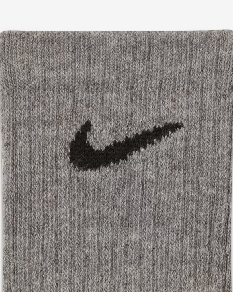 Nike SX7676-964 Everyday Lightweight Crew Antrenman Çorapları (3 Çift)