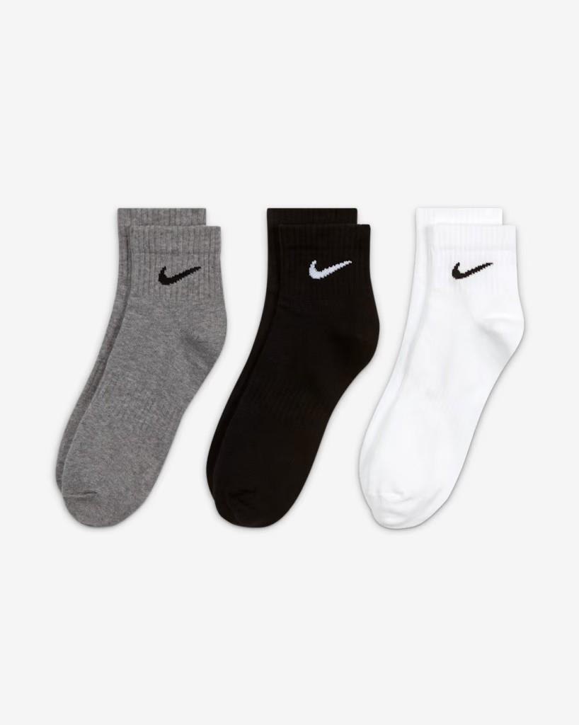 Nike SX7677-964 Everyday Lightweight Crew Antrenman Çorapları (3 Çift)