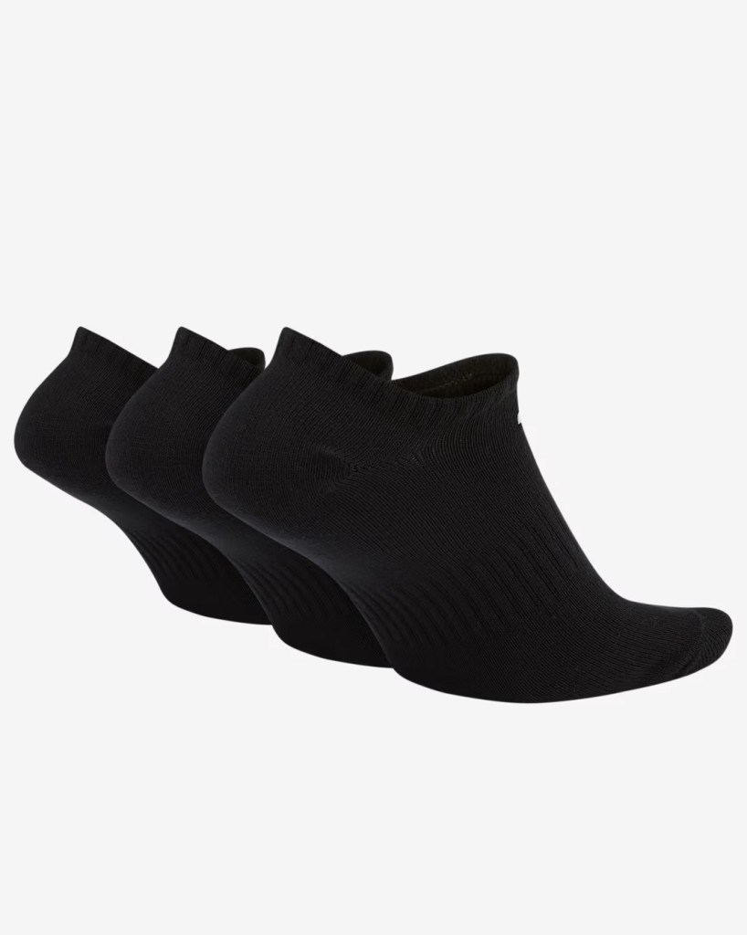 Nike SX7678-010 Everyday Lightweight No-Show Antrenman Çorapları (3 Çift)