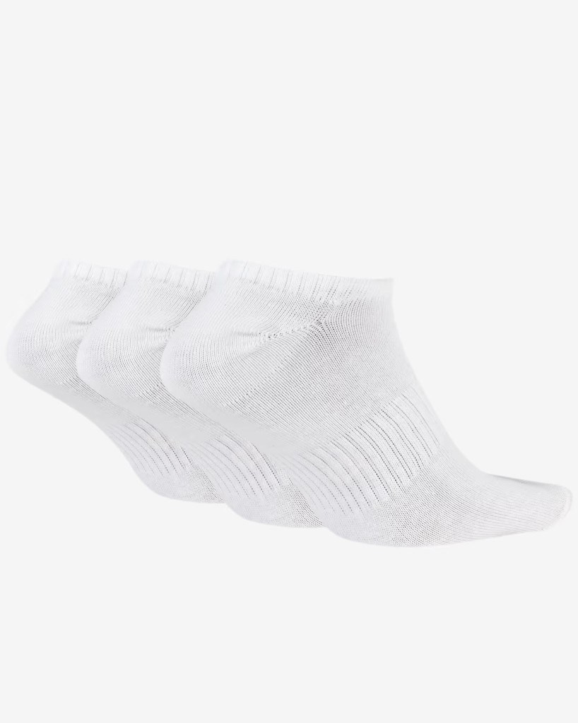Nike SX7678-100 Everyday Lightweight No-Show Antrenman Çorapları (3 Çift)