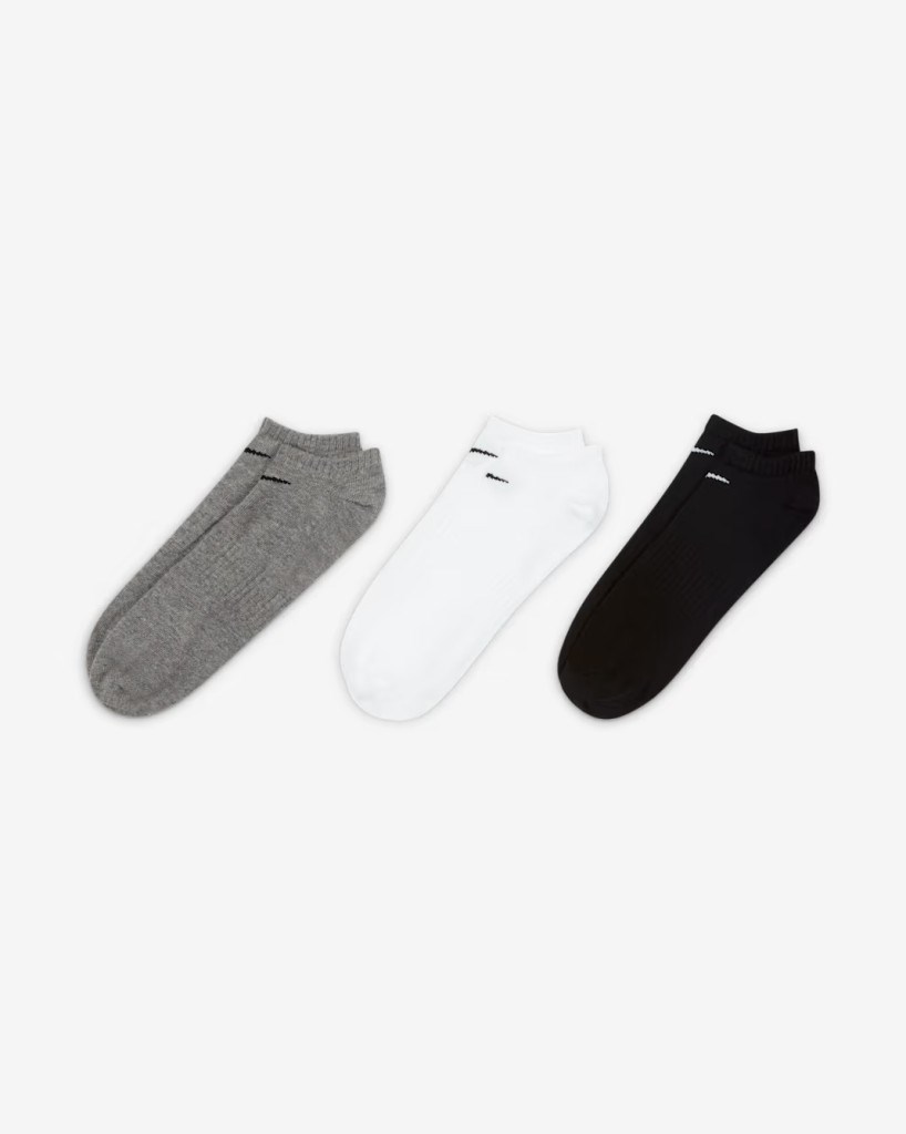 Nike SX7678-964 Everyday Lightweight No-Show Antrenman Çorapları (3 Çift)