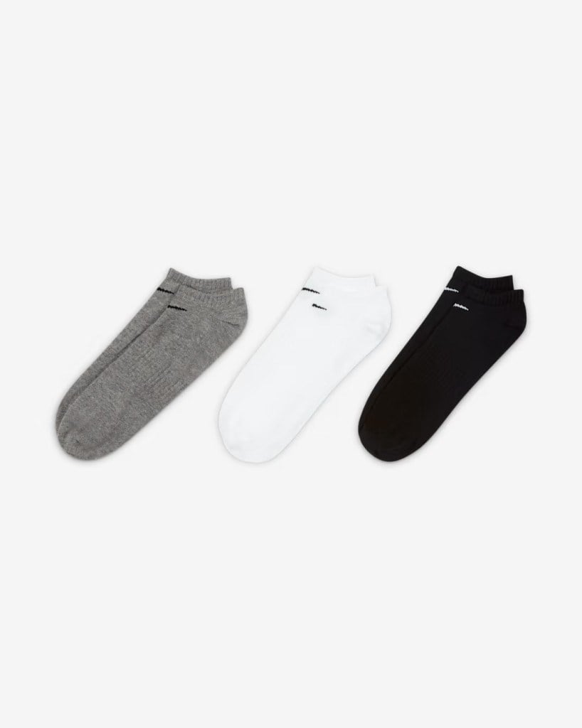 Nike SX7678-964 Everyday Lightweight No-Show Antrenman Çorapları (3 Çift)