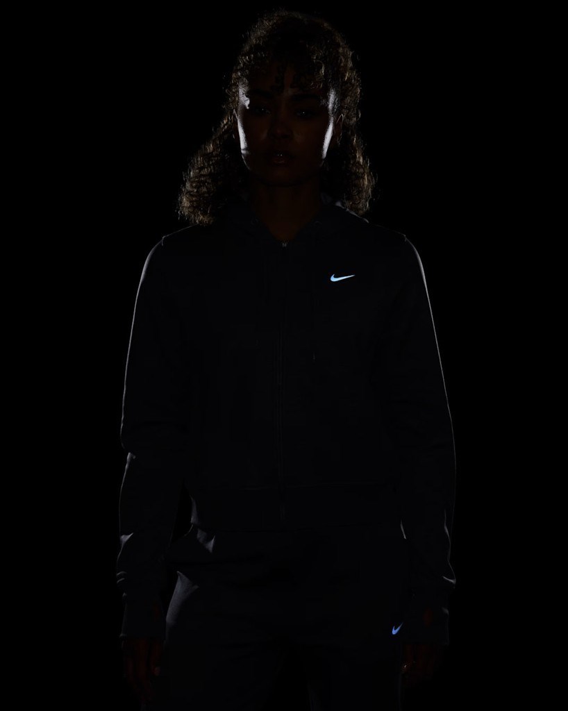 Nike Therma-FIT One FB5216-091 Tam Boy Fermuarlı Kadın Kapüşonlu Üst - Carbon Heather