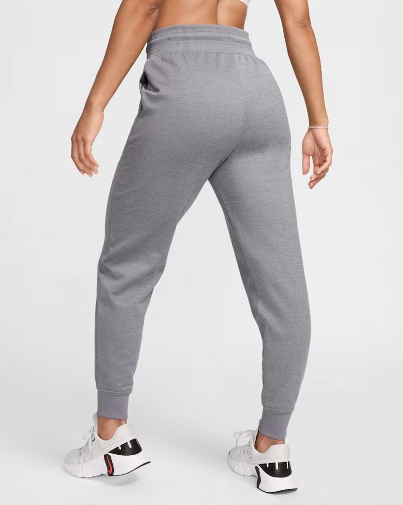 Nike Therma-FIT One FB5431-091 Kadın Yüksek Belli 7/8 Jogger Pantolon - Carbon Heather