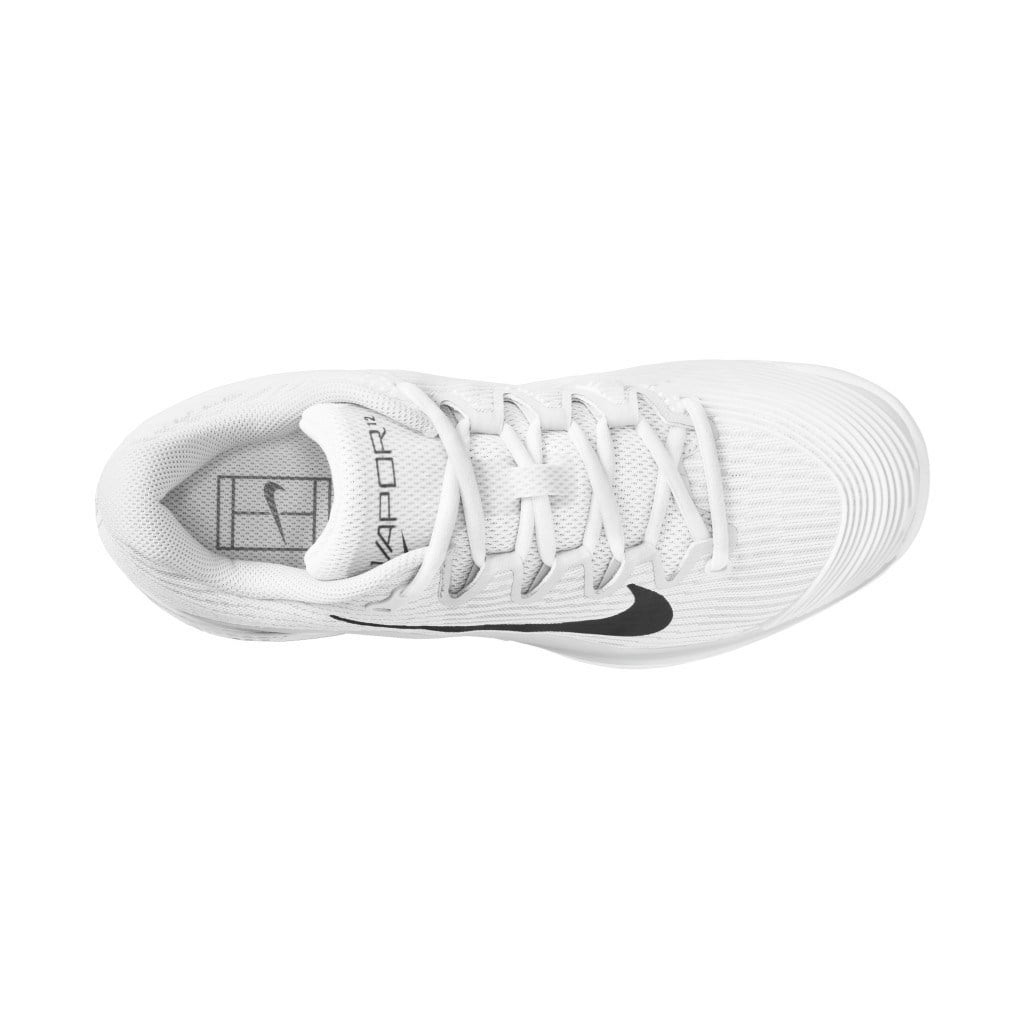 Nike Vapor 12 Sert Kort Kadın Beyaz Tenis Ayakkabısı FV5554-100