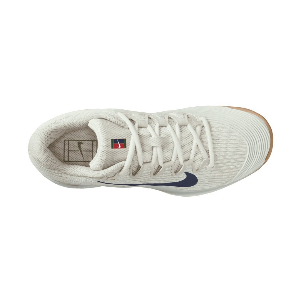 Nike Vapor 12 Sert Kort Kadın Krem Tenis Ayakkabısı FV5554-101