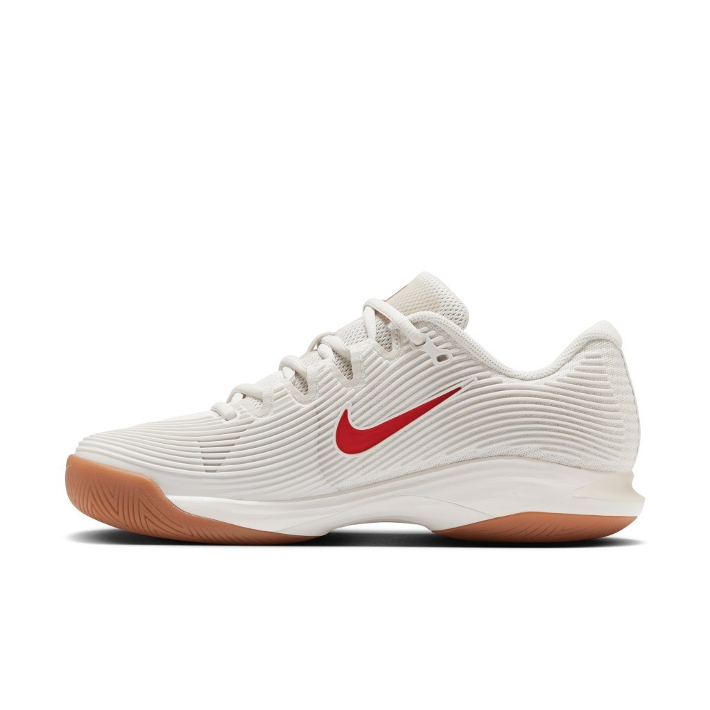 Nike Vapor 12 Sert Kort Kadın Krem Tenis Ayakkabısı FV5554-101