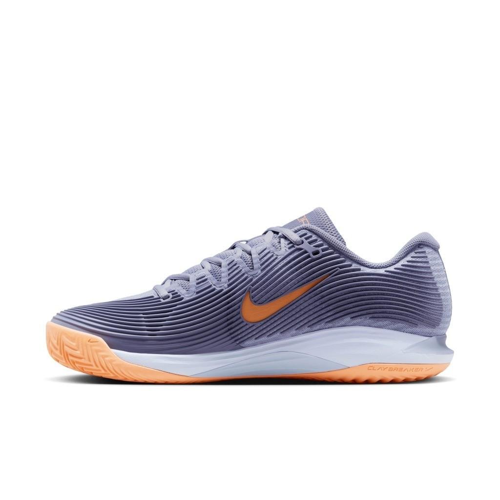 Nike Vapor 12 Toprak Kort Erkek Gri Tenis Ayakkabısı HQ6026-400