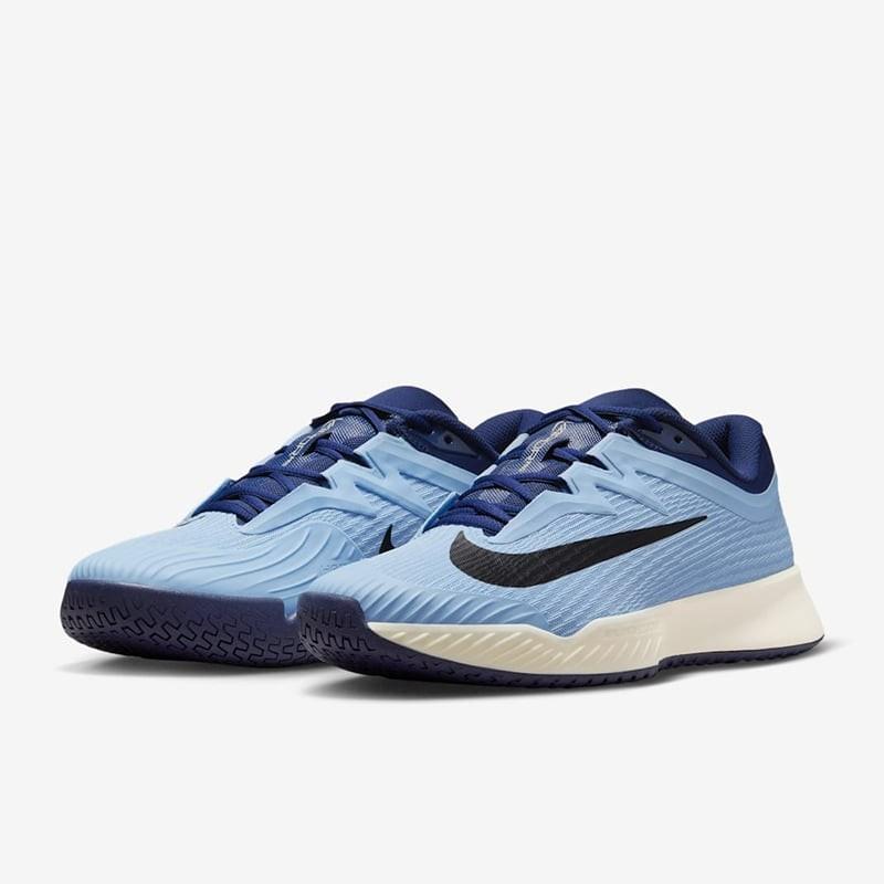 Nike Vapor Pro 3 FZ2161-401 Sert Kort Erkek Tenis Ayakkabısı - Mavi