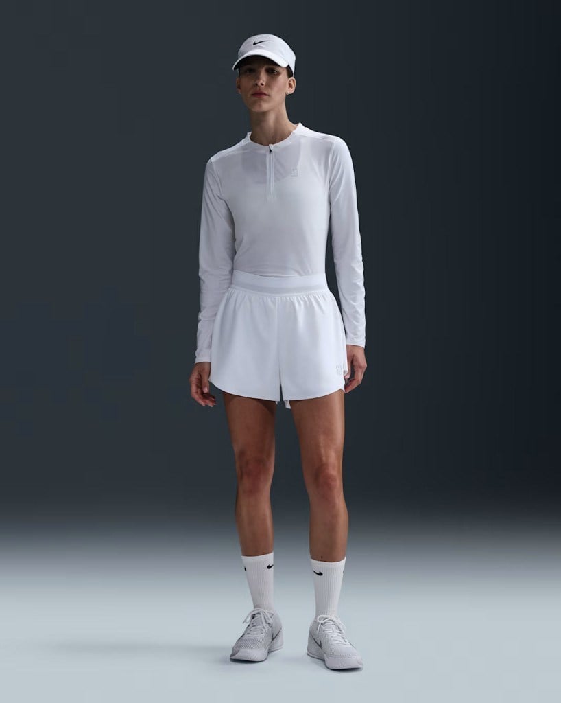 NikeCourt Ace Advantage FZ6723-100 Dri-FIT Kadın Tenis Şortu