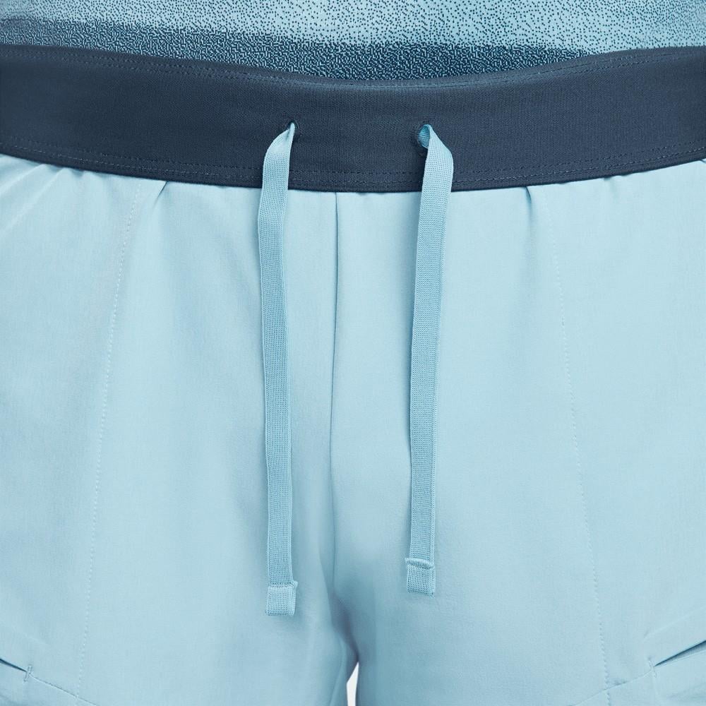 NikeCourt Advantage Dri-FIT 18 cm Erkek Mavi Tenis Şortu FD5336-464