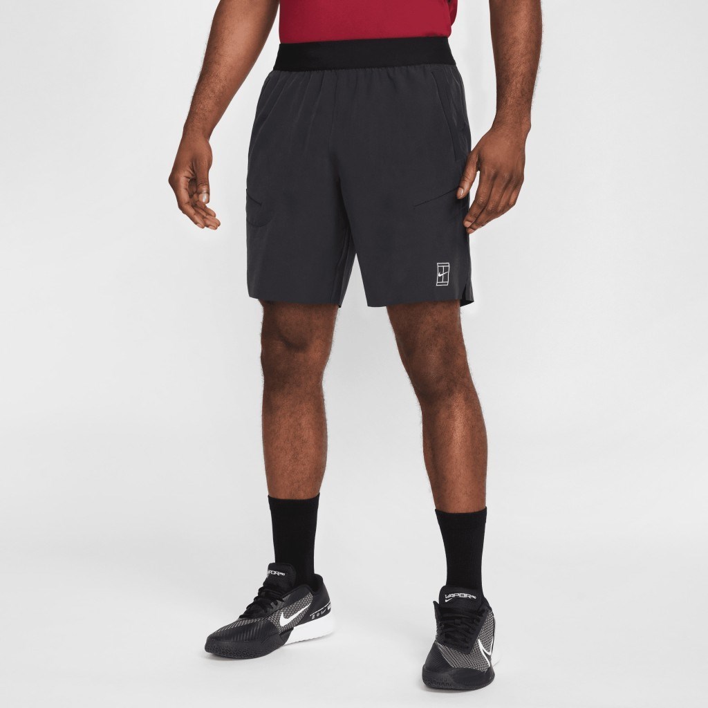 NikeCourt Advantage Dri-FIT 20 cm Erkek Antasit Tenis Şortu FZ9322-010