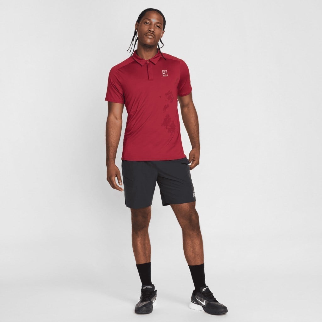 NikeCourt Advantage Dri-FIT 20 cm Erkek Antasit Tenis Şortu FZ9322-010