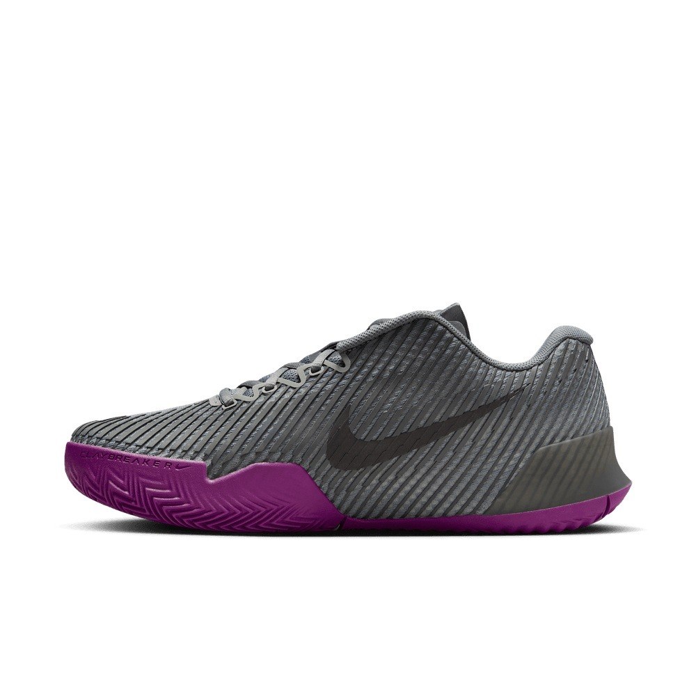 NikeCourt Air Zoom Vapor 11 Erkek Toprak Kort Gri Tenis Ayakkabısı DV2014- 005