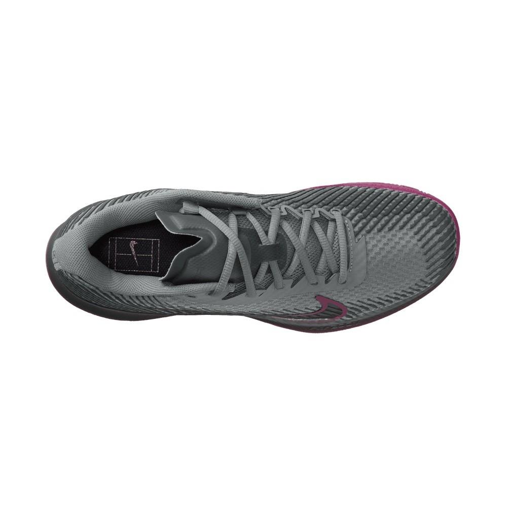 NikeCourt Air Zoom Vapor 11 Erkek Toprak Kort Gri Tenis Ayakkabısı DV2014- 005