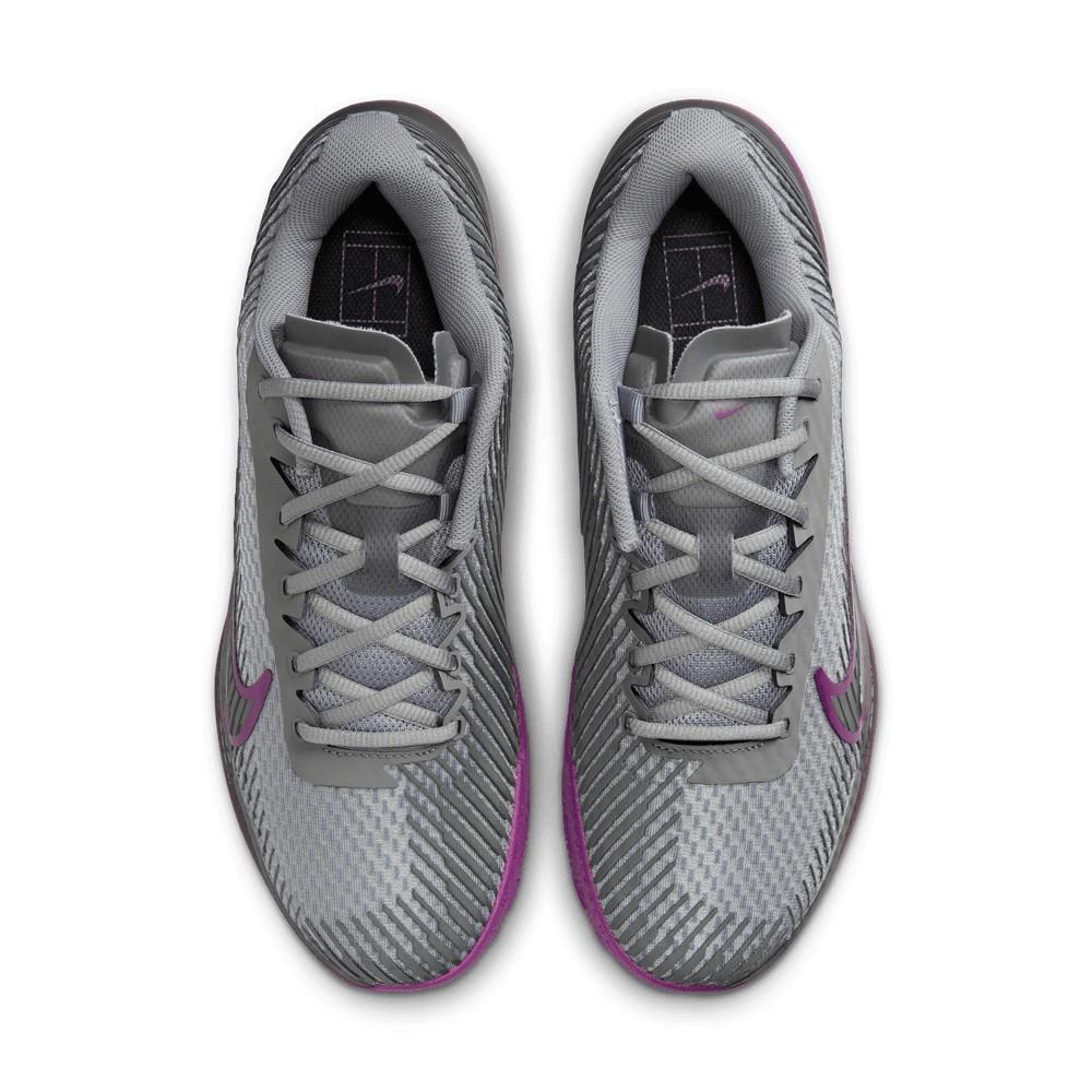 NikeCourt Air Zoom Vapor 11 Erkek Toprak Kort Gri Tenis Ayakkabısı DV2014- 005