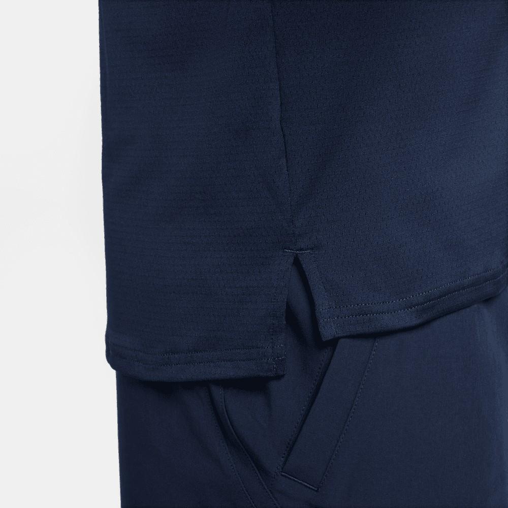 NikeCourt Dri-FIT Advantage Erkek Lacivert Tenis Tişört FD5320-451